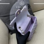 Glossy Mini Bag – Embossed Leather Elegant Style - Image 4