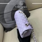 Glossy Mini Bag – Embossed Leather Elegant Style - Image 3