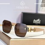 Luxury Square Sunglasses – Rimless Modern Style - Image 6