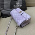 Glossy Mini Bag – Embossed Leather Elegant Style - Image 7