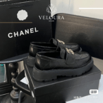 Platform Sneakers – Chic Quilted Chain Design Women Shoes
