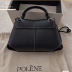 Elegant Top Handle Leather Bag