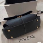 Elegant Top Handle Leather Bag