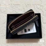 Mini Quilted Zip Wallet