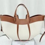 Minimal Canvas Tote Bag – Elegant Large Shoulder Bag - Image 4