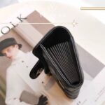 Chic lined card wallet – a luxurious slim leather wallet - Image 7