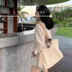 Beach Tote Bag شنطة شاطئ توت