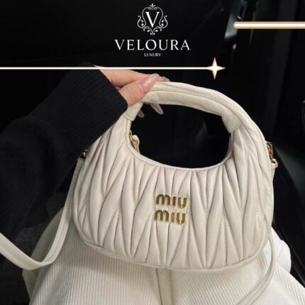 Luxury Matelassé Mini Bag شنطة ميني فاخرة جلد لامبسكين