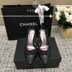 Pearl CC Heels – Elegant Vintage Luxury Women Shoes كعب شيك لؤلؤ CC – حذاء حريمي فاخر ستايل فينتيج