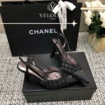 Pearl CC Heels – Elegant Vintage Luxury Women Shoes - Image 7