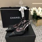 Pearl CC Heels – Elegant Vintage Luxury Women Shoes - Image 6
