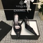 Pearl CC Heels – Elegant Vintage Luxury Women Shoes - Image 2