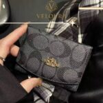 Fold Wallet محفظة فولد شيك – محفظة حريمي ميني جلد فاخر