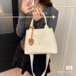 Basket Canvas Tote Bag شنطة توت كاينفاس باكت شيك حريمي خفيفة