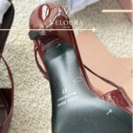 Patent Leather Heeled Sandals – Elegant Pointed Toe Women Shoes - Image 6
