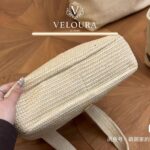 Woven Tote Bag – Elegant Casual Everyday Shoulder Bag - Image 5