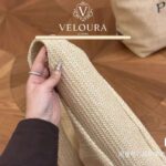 Woven Tote Bag – Elegant Casual Everyday Shoulder Bag - Image 2