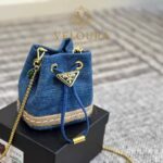 Mini Denim Bucket Bag شنطة باكيت جينز ميني