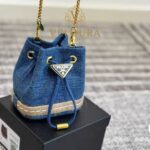 ⁦شنطة باكيت جينز ميني – تصميم منسوج عصري⁩ - الصورة ⁦2⁩