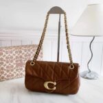Black Chain Shoulder Bag – Elegant Quilted Luxury Crossbody Bag - Image 14